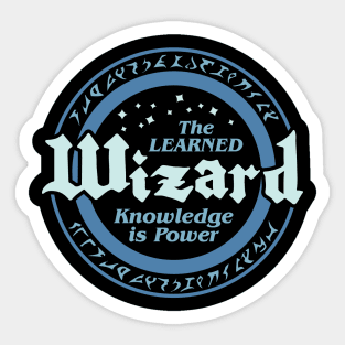 Dungeons and Dragons Wizard Class Sticker